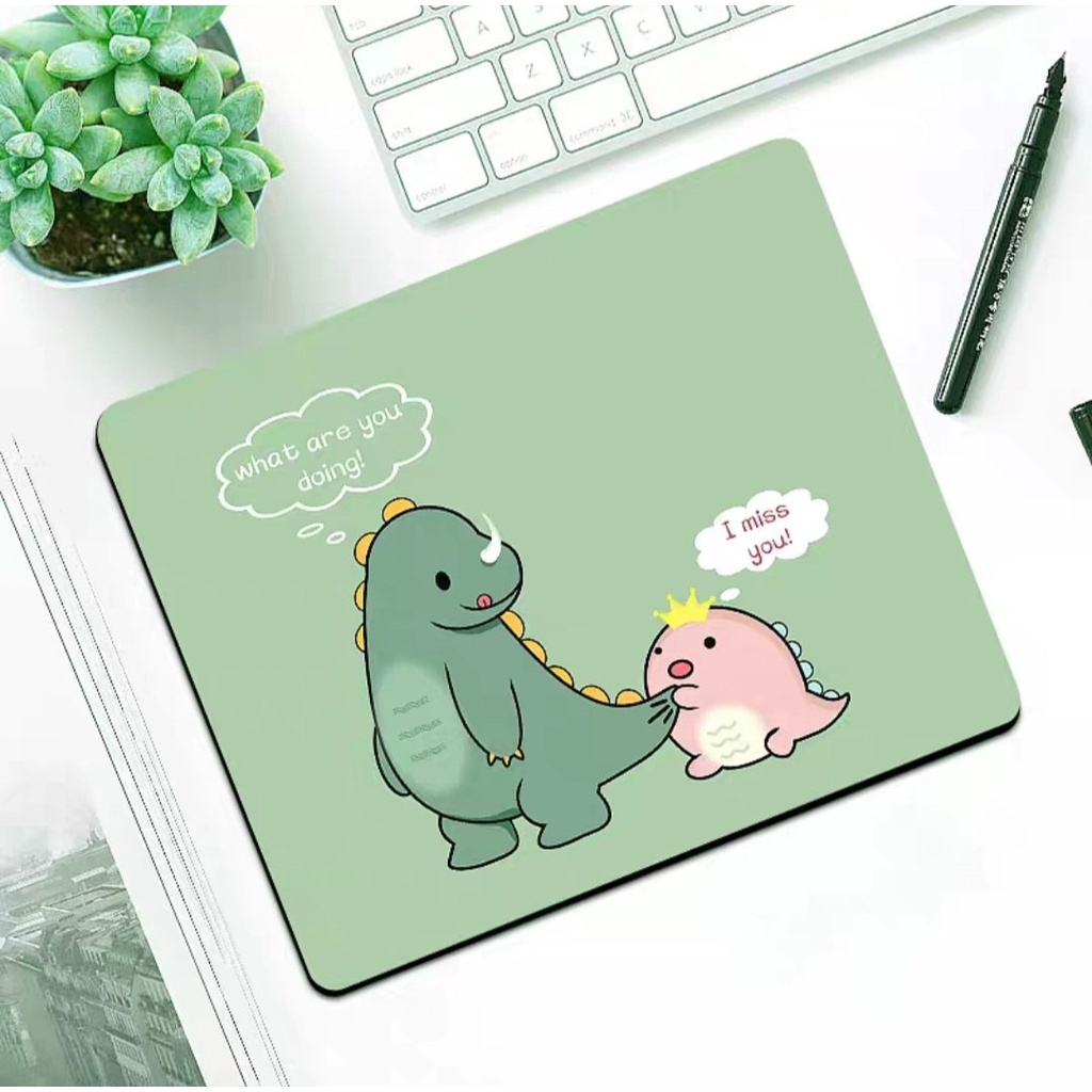 Lót Chuột, Bàn Di Chuột Nhỏ 21 x 26cm Dễ Thương Có Bo Viền - Mã 04