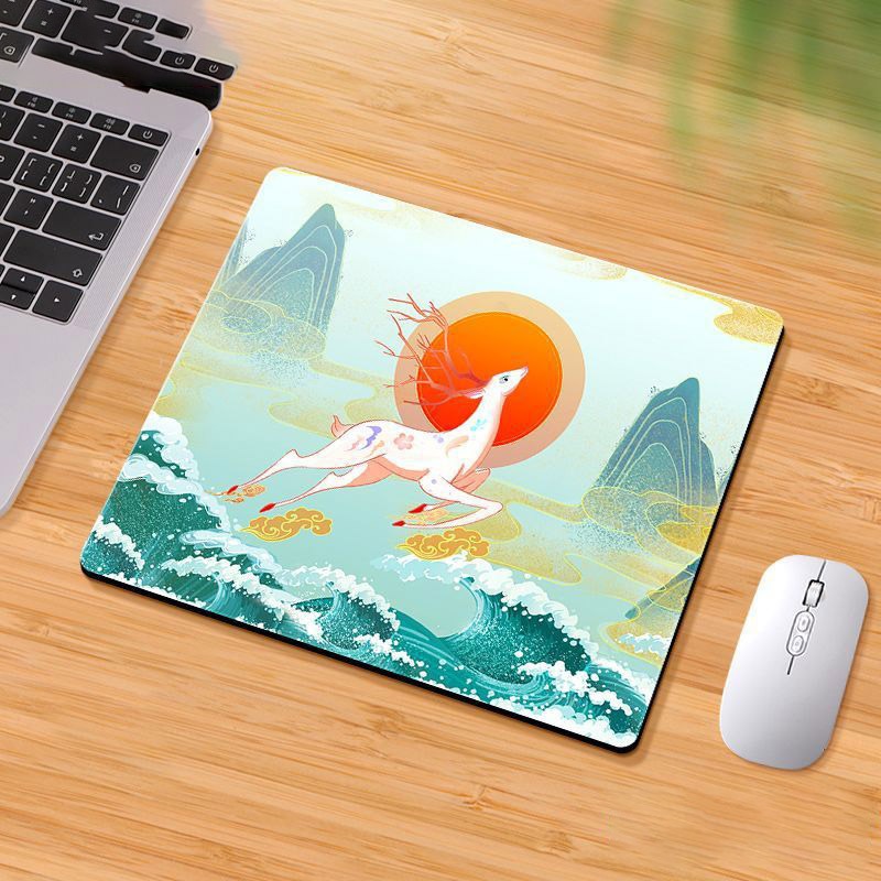 Lót Chuột, Bàn Di Chuột Nhỏ 21 x 26cm Dễ Thương Có Bo Viền - Mã 04