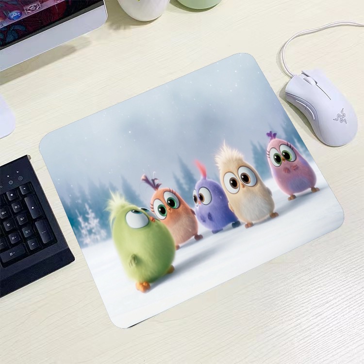 Lót Chuột, Bàn Di Chuột Nhỏ 21 x 26cm Dễ Thương Có Bo Viền - Mã 01