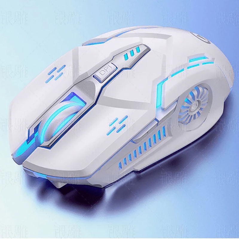 Chuột Gaming Không Dây 7 Màu LED RGB 3200DPI Chuột Gaming, Văn Phòng - Chuột A9