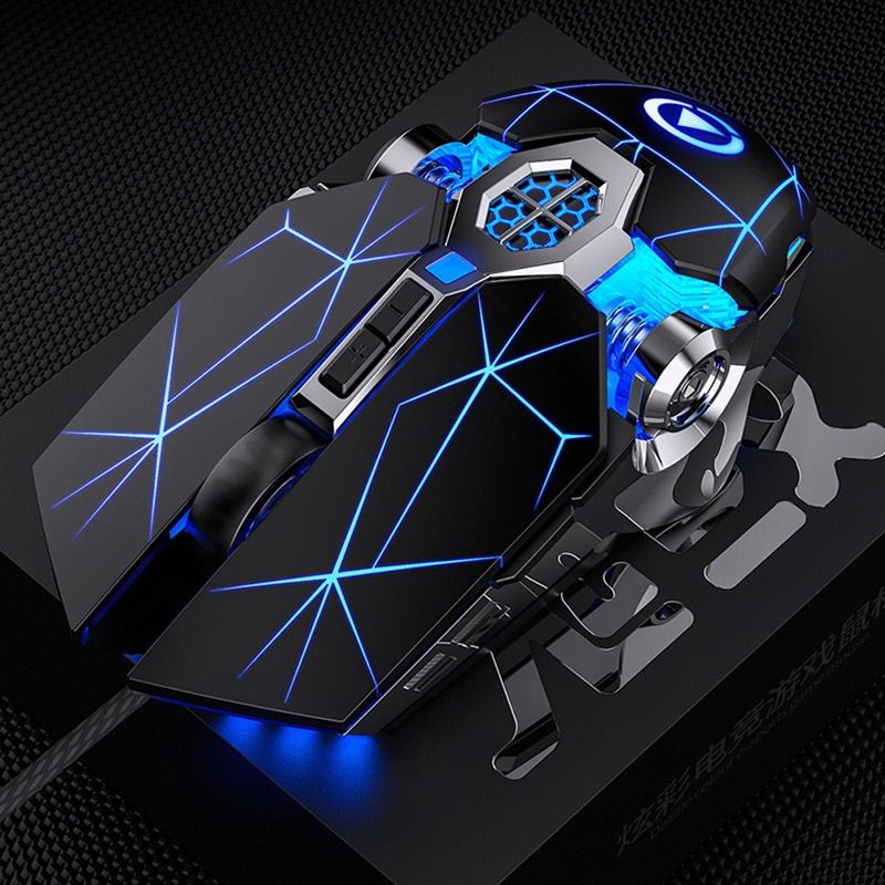 Chuột Gaming Có Dây LED RGB 3200DPI Chơi Game, Chuột Văn Phòng - Chuột G3os
