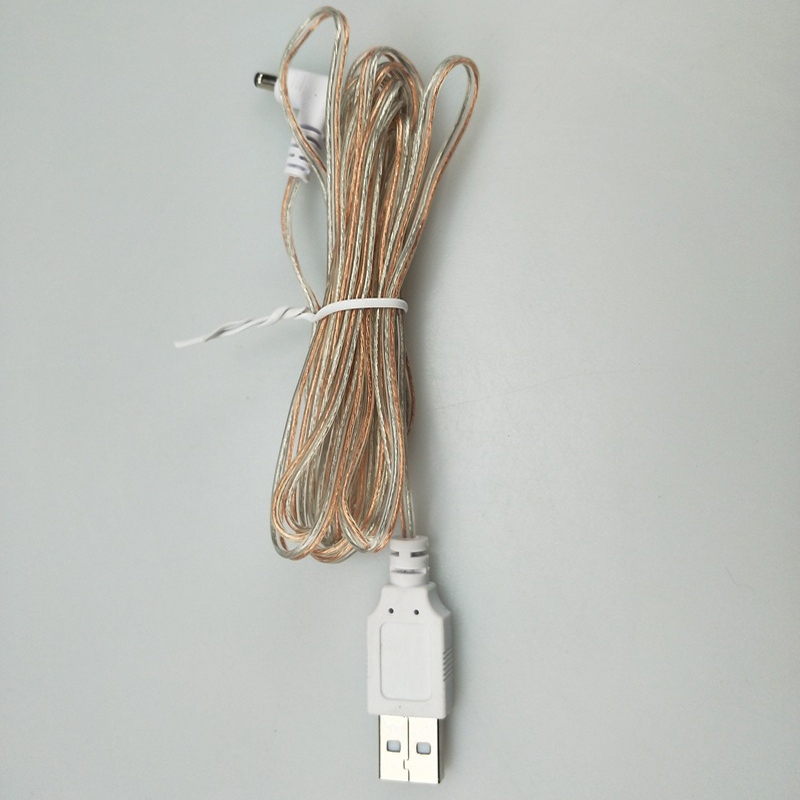 Phụ Kiện Dây Cáp Nguồn Nối Dài Dùng Cho Đồng Hồ LED Dài 3m