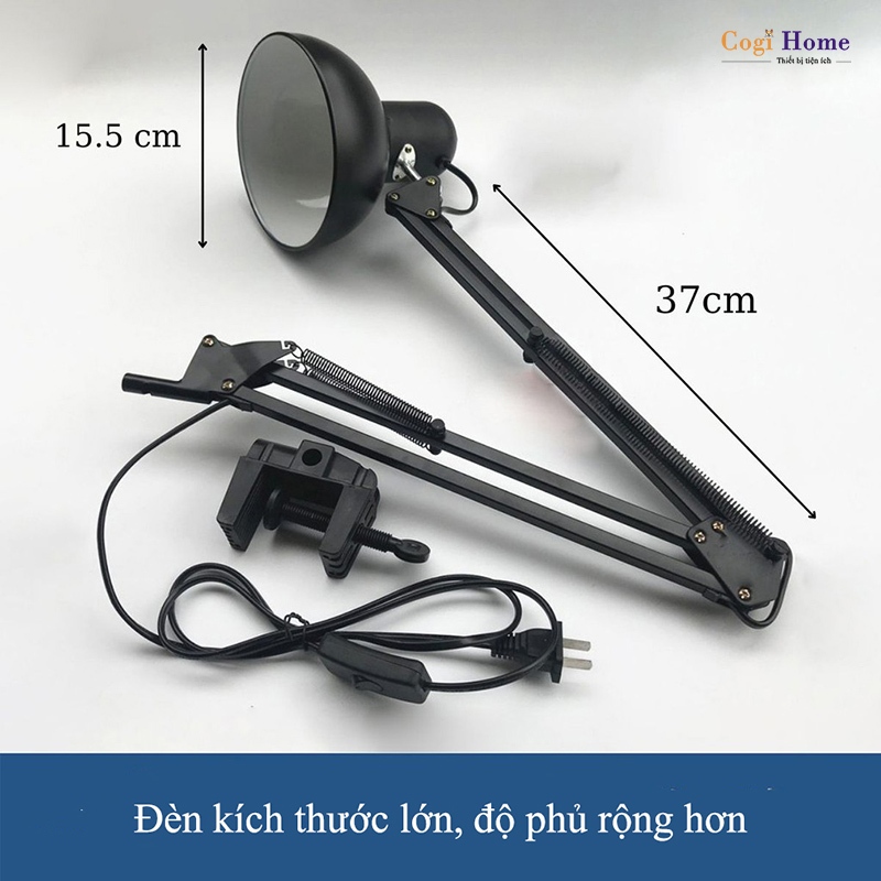 Đèn Học Kẹp Bàn Chống Cận Thị Pixar PX-800X