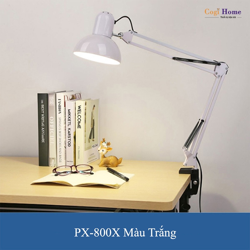 Đèn Học Kẹp Bàn Chống Cận Thị Pixar PX-800X