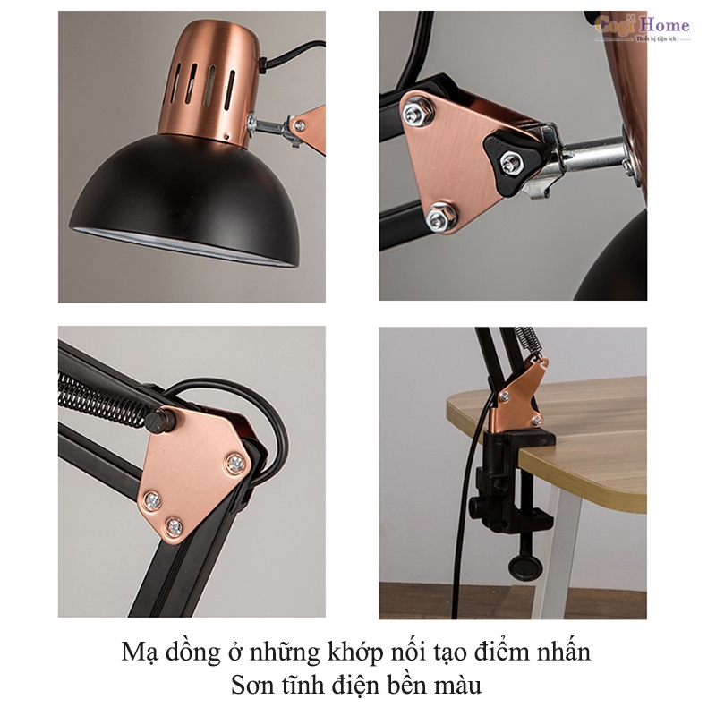 Đèn Kẹp Bàn Học Chống Cận Thị Pixar PX-800B