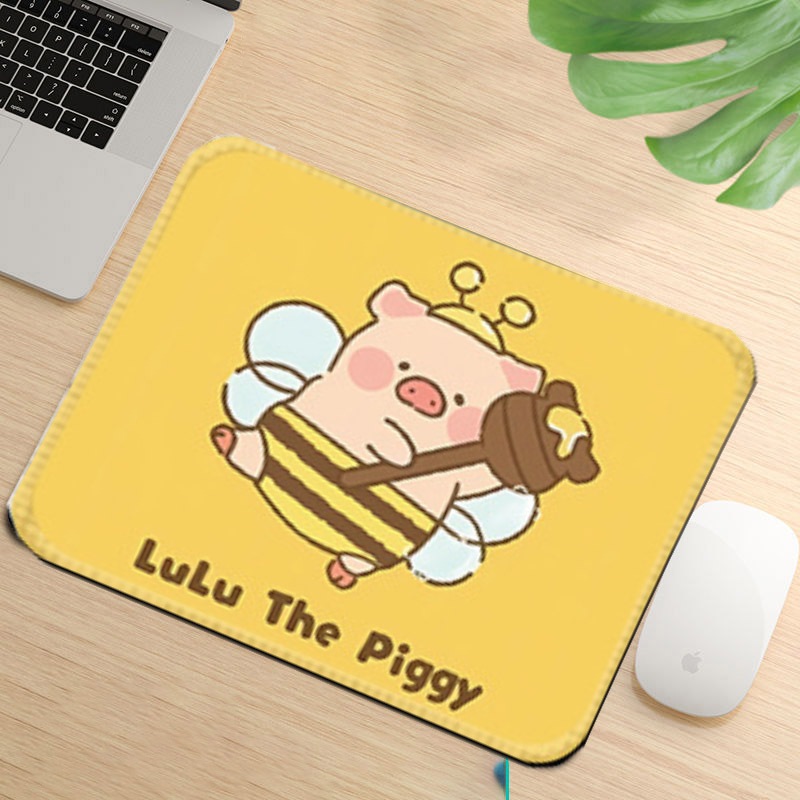 Lót Chuột, Bàn Di Chuột Nhỏ 21 x 26cm Dễ Thương Có Bo Viền - Mã 01