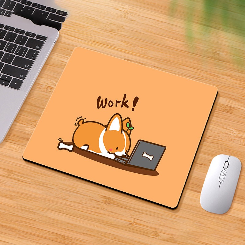 Lót Chuột, Bàn Di Chuột Nhỏ 21 x 26cm Dễ Thương Có Bo Viền - Mã 01