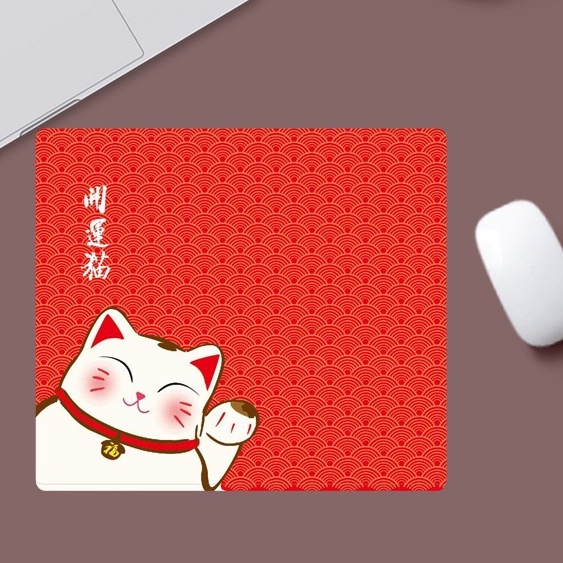 Lót Chuột, Bàn Di Chuột Nhỏ 21 x 26cm Dễ Thương Có Bo Viền - Mã 01