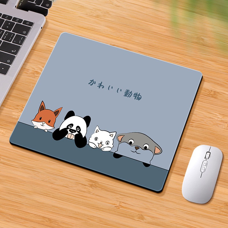 Lót Chuột, Bàn Di Chuột Nhỏ 21 x 26cm Dễ Thương Có Bo Viền - Mã 01