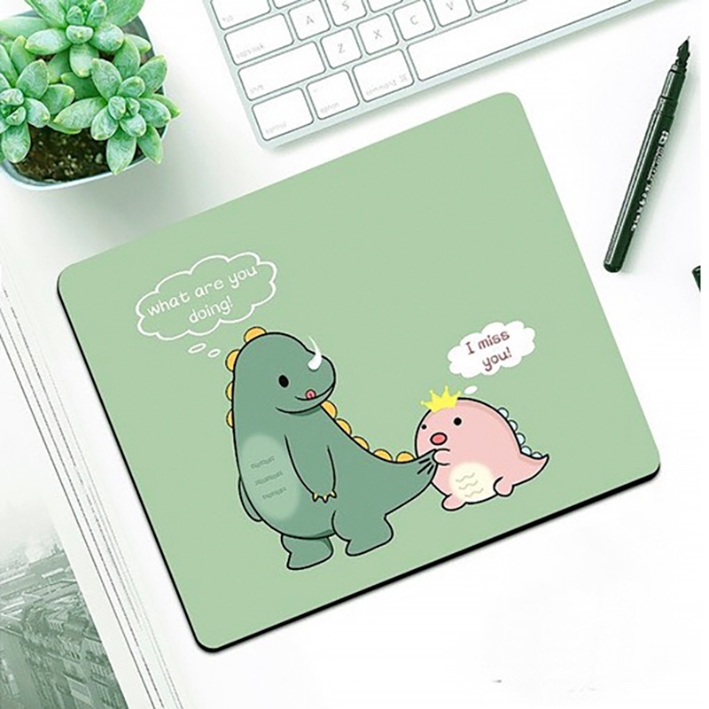 Lót Chuột, Bàn Di Chuột Nhỏ 21 x 26cm Dễ Thương Có Bo Viền - Mã 01