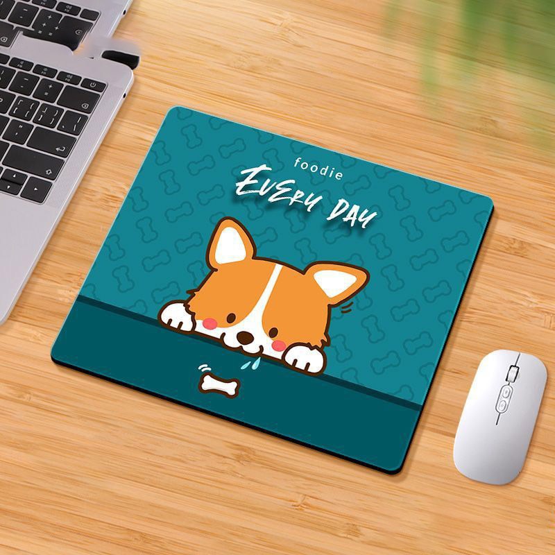 Lót Chuột, Bàn Di Chuột Nhỏ 21 x 26cm Dễ Thương Có Bo Viền - Mã 01