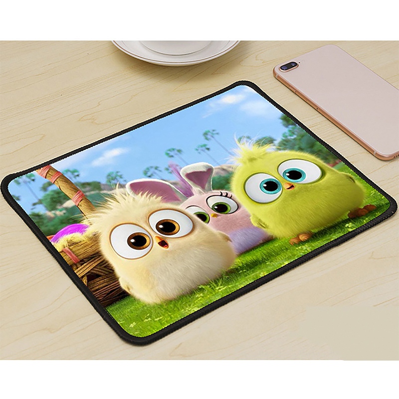 Lót Chuột, Bàn Di Chuột Nhỏ 21 x 26cm Dễ Thương Có Bo Viền - Mã 01