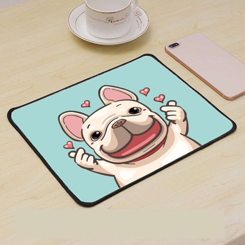 Lót Chuột, Bàn Di Chuột Nhỏ 21 x 26cm Dễ Thương Có Bo Viền - Mã 01