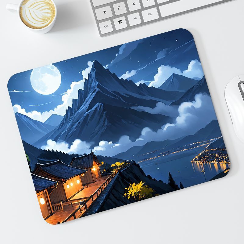 Lót Chuột, Bàn Di Chuột Nhỏ 21 x 26cm Dễ Thương Có Bo Viền - Mã 01
