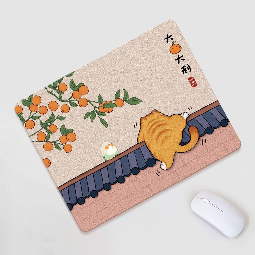 Lót Chuột, Bàn Di Chuột Nhỏ 21 x 26cm Dễ Thương Có Bo Viền - Mã 01