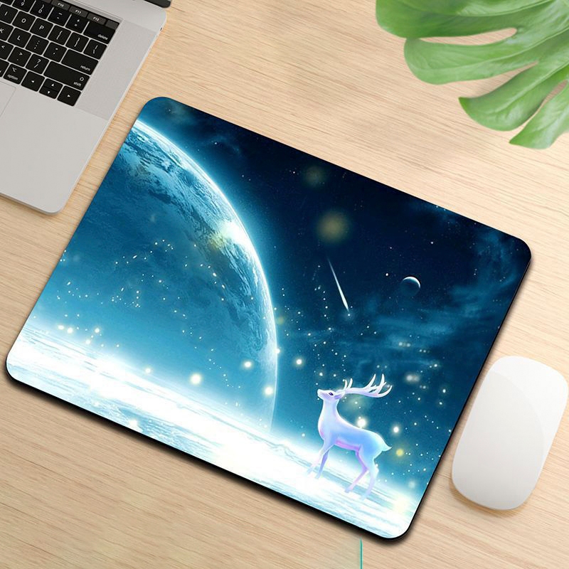 Lót Chuột, Bàn Di Chuột Nhỏ 21 x 26cm Dễ Thương Có Bo Viền - Mã 01