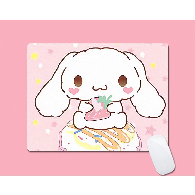 Lót Chuột, Bàn Di Chuột Nhỏ 21 x 26cm Dễ Thương Có Bo Viền - Mã 01