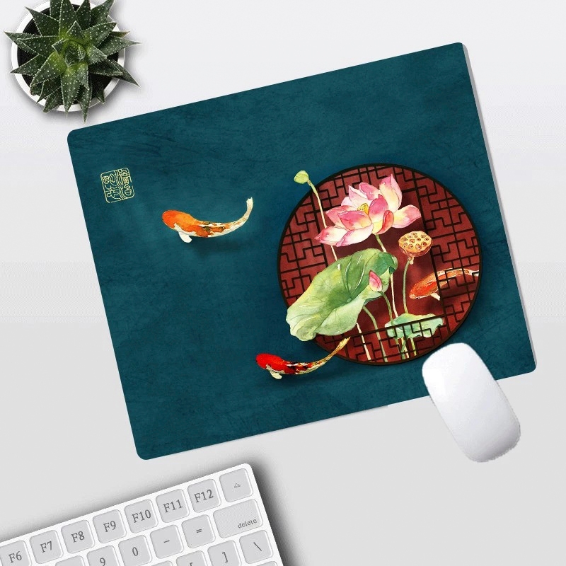 Lót Chuột, Bàn Di Chuột Nhỏ 21 x 26cm Dễ Thương Có Bo Viền - Mã 01