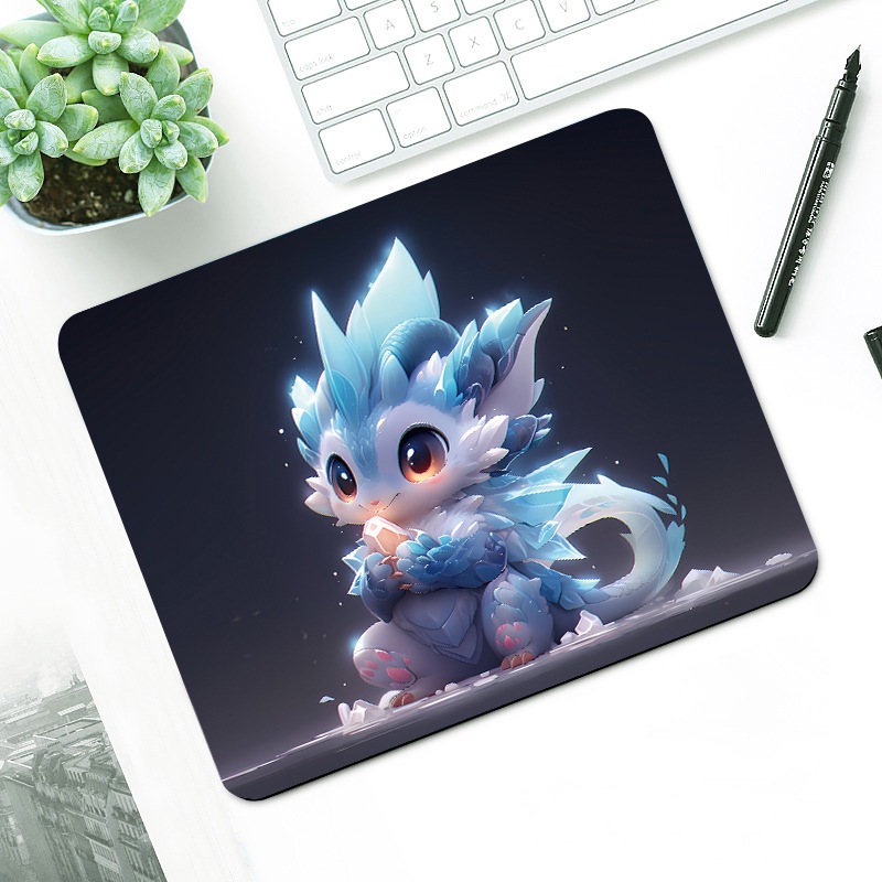 Lót Chuột, Bàn Di Chuột Nhỏ 21 x 26cm Dễ Thương Có Bo Viền - Mã 01