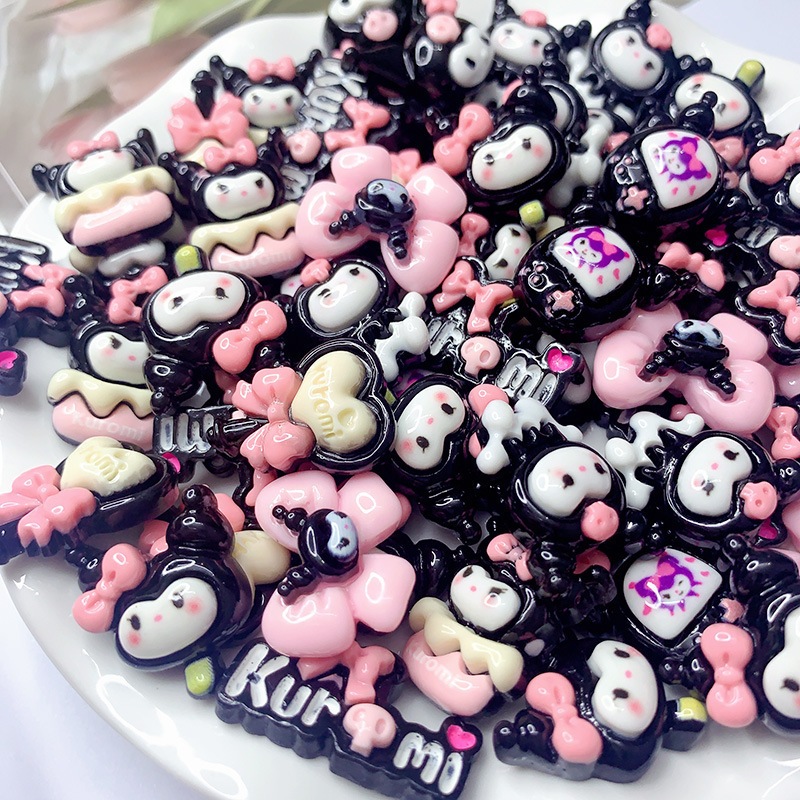 Phụ Kiện Set Charm 3D Dễ Thương Cute , Sticker 3D Nổi Chọn Màu Kèm Keo Dán Phụ Kiện - Sticker 3D