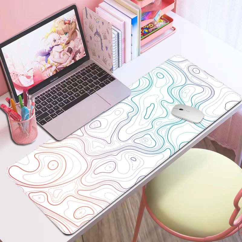 Lót Chuột Cỡ Lớn 80x30cm Miếng Pad Chuột Cao Su Cỡ Lớn Có Bo Viền - Mã 01