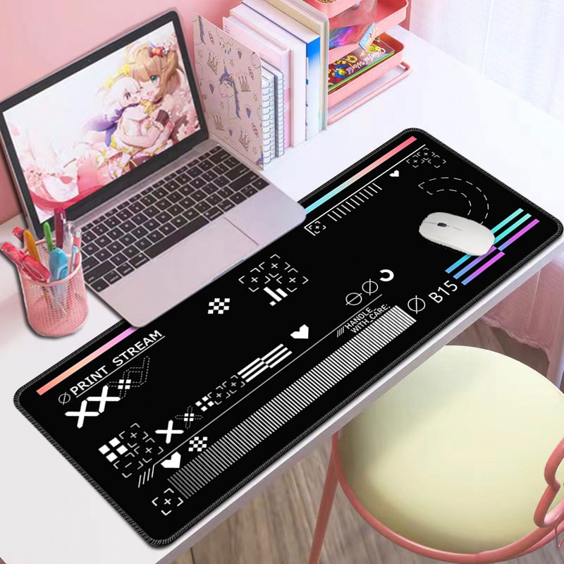 Lót Chuột Cỡ Lớn 80x30cm Miếng Pad Chuột Cao Su Cỡ Lớn Có Bo Viền - Mã 01