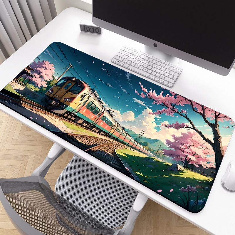 Lót Chuột Cỡ Lớn 80x30cm Miếng Pad Chuột Cao Su Cỡ Lớn Có Bo Viền - Mã 01