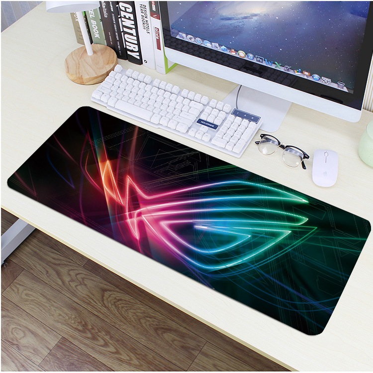 Lót Chuột Cỡ Lớn 80x30cm Miếng Pad Chuột Cao Su Cỡ Lớn Có Bo Viền - Mã 01
