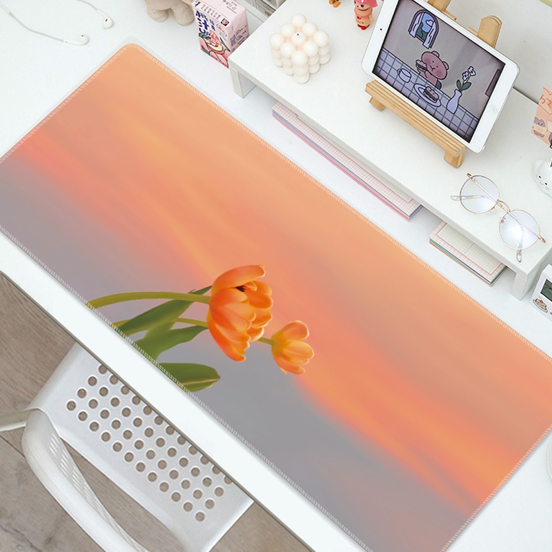 Lót Chuột Cỡ Lớn 80x30cm Miếng Pad Chuột Cao Su Cỡ Lớn Có Bo Viền - Mã 01