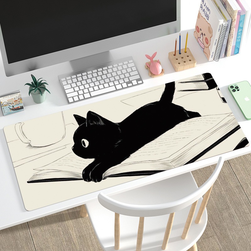 Lót Chuột Cỡ Lớn 80x30cm Miếng Pad Chuột Cao Su Cỡ Lớn Có Bo Viền - Mã 01