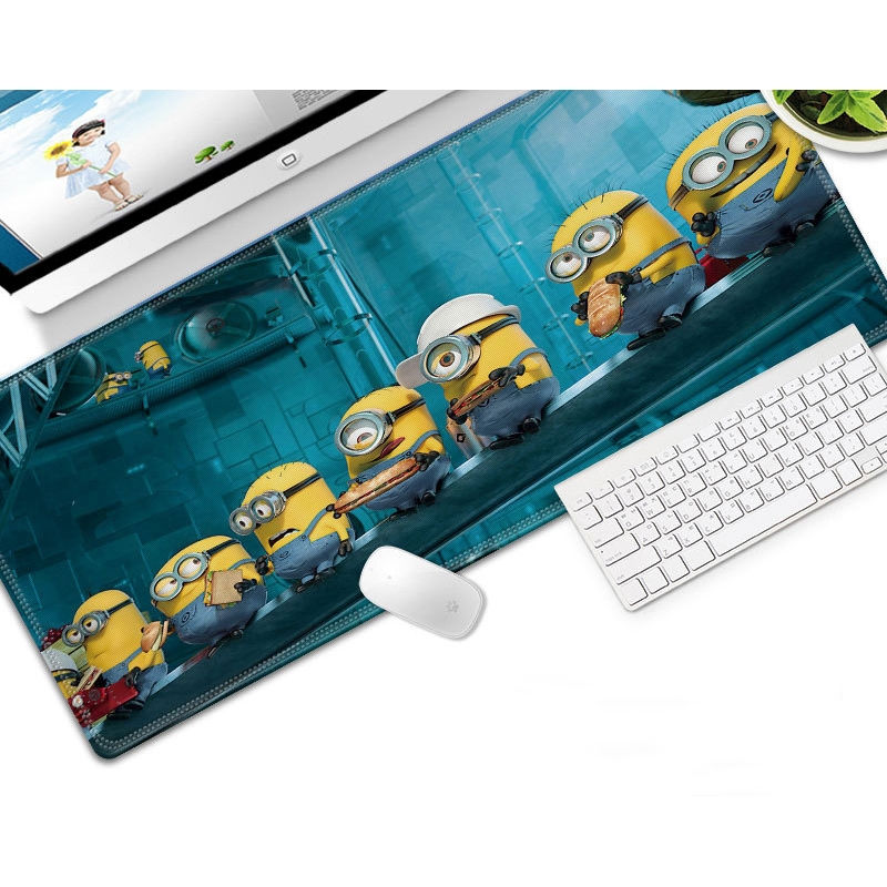 Lót Chuột Cỡ Lớn 80x30cm Miếng Pad Chuột Cao Su Cỡ Lớn Có Bo Viền - Mã 01
