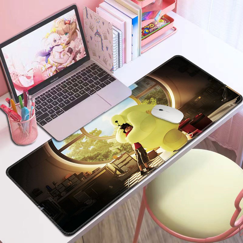 Lót Chuột Cỡ Lớn 80x30cm Miếng Pad Chuột Cao Su Cỡ Lớn Có Bo Viền - Mã 01