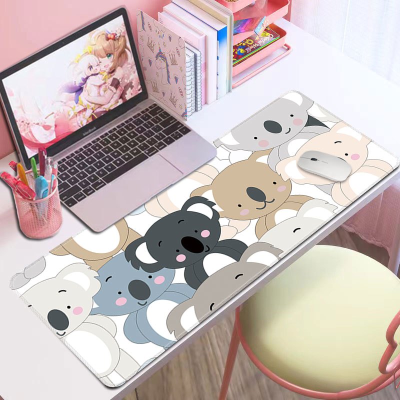 Lót Chuột Cỡ Lớn 80x30cm Miếng Pad Chuột Cao Su Cỡ Lớn Có Bo Viền - Mã 01