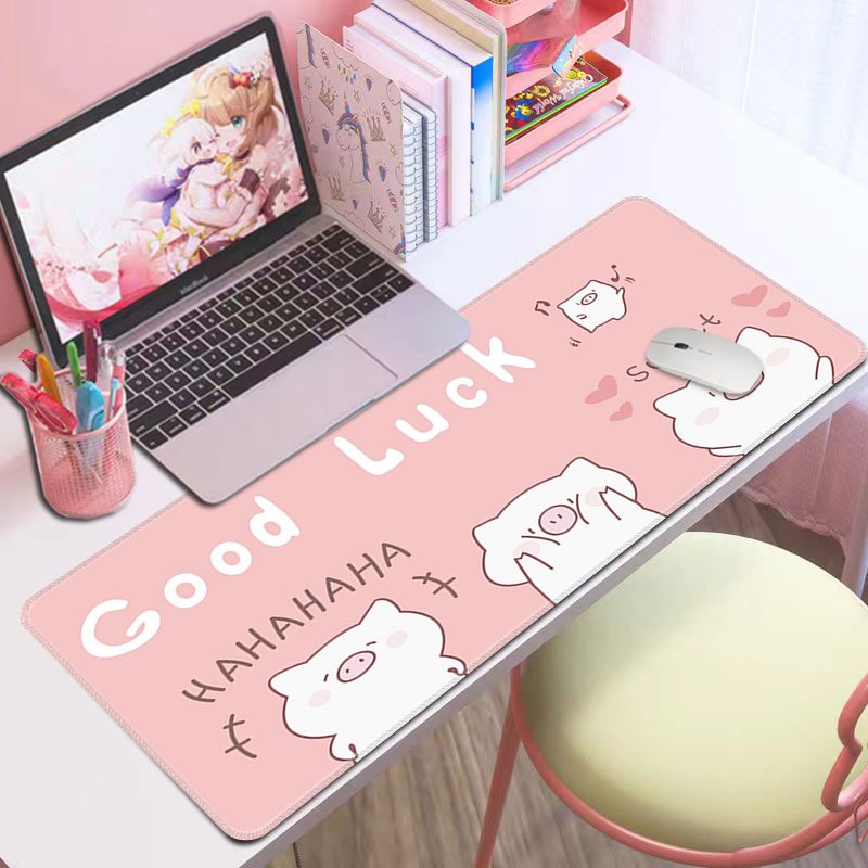 Lót Chuột Cỡ Lớn 80x30cm Miếng Pad Chuột Cao Su Cỡ Lớn Có Bo Viền - Mã 01