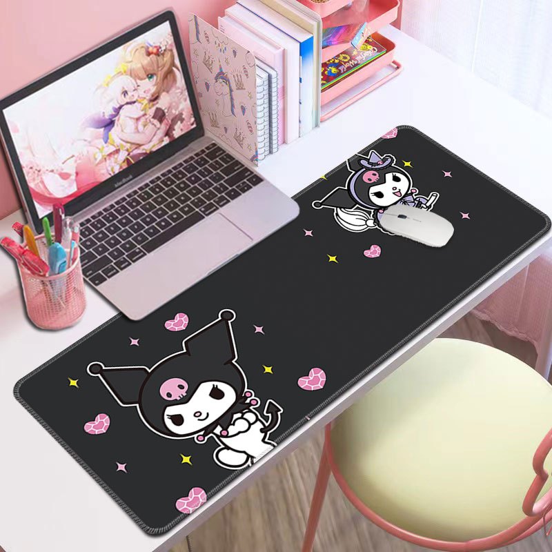 Lót Chuột Cỡ Lớn 80x30cm Miếng Pad Chuột Cao Su Cỡ Lớn Có Bo Viền - Mã 01