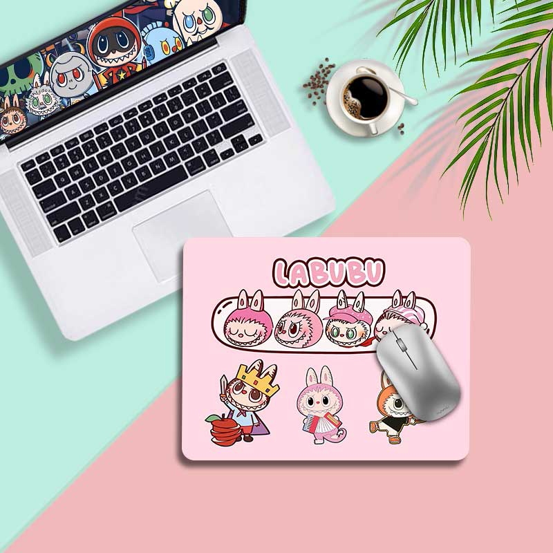 Lót Chuột, Bàn Di Chuột Nhỏ 21 x 26cm Dễ Thương Có Bo Viền - Mã 01