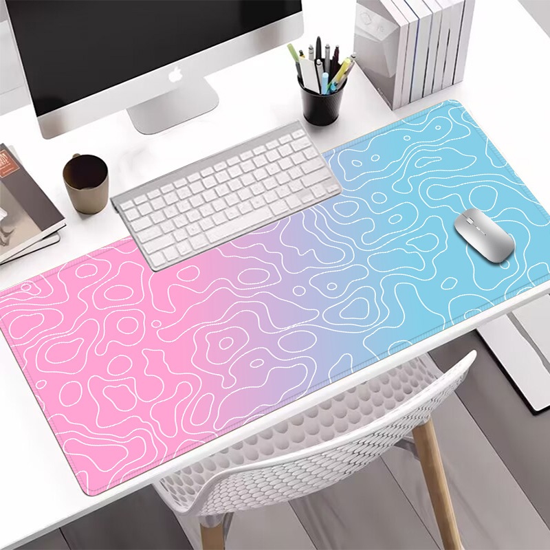 Lót Chuột Cỡ Lớn 80x30cm Miếng Pad Chuột Cao Su Cỡ Lớn Có Bo Viền - Mã 01