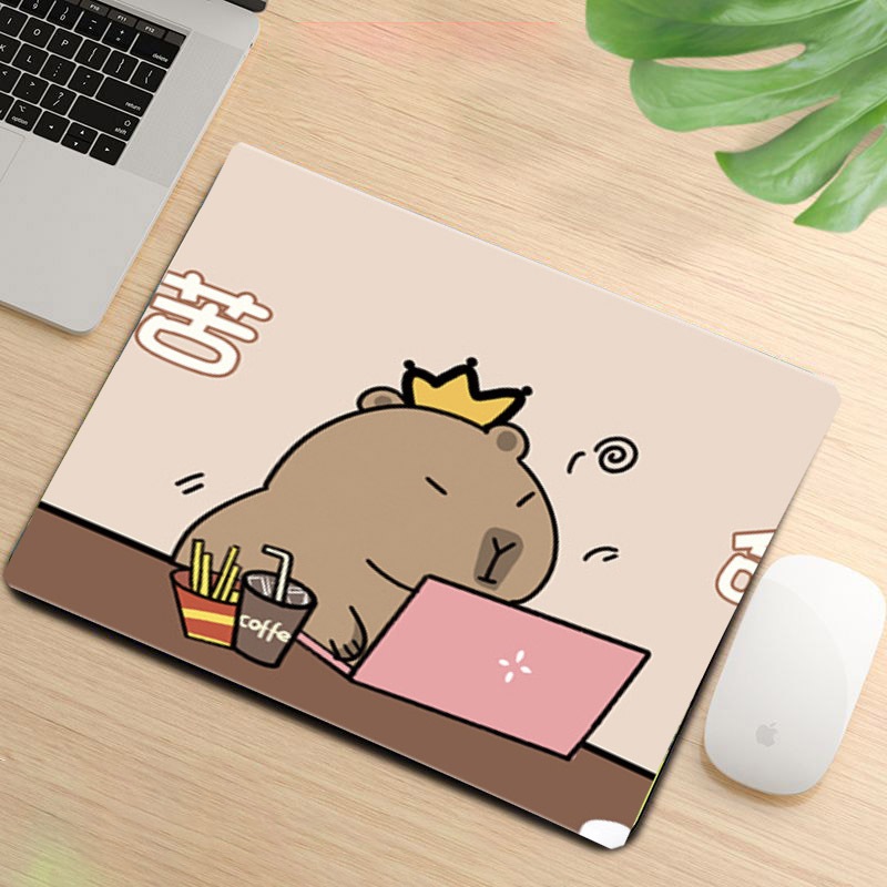 Lót Chuột, Bàn Di Chuột Nhỏ 21 x 26cm Dễ Thương Có Bo Viền - Mã 04