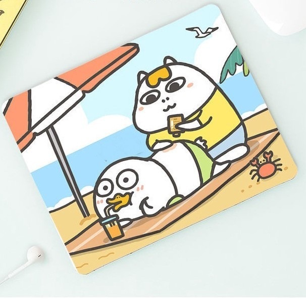 Lót Chuột, Bàn Di Chuột Nhỏ 21 x 26cm Dễ Thương Có Bo Viền - Mã 03