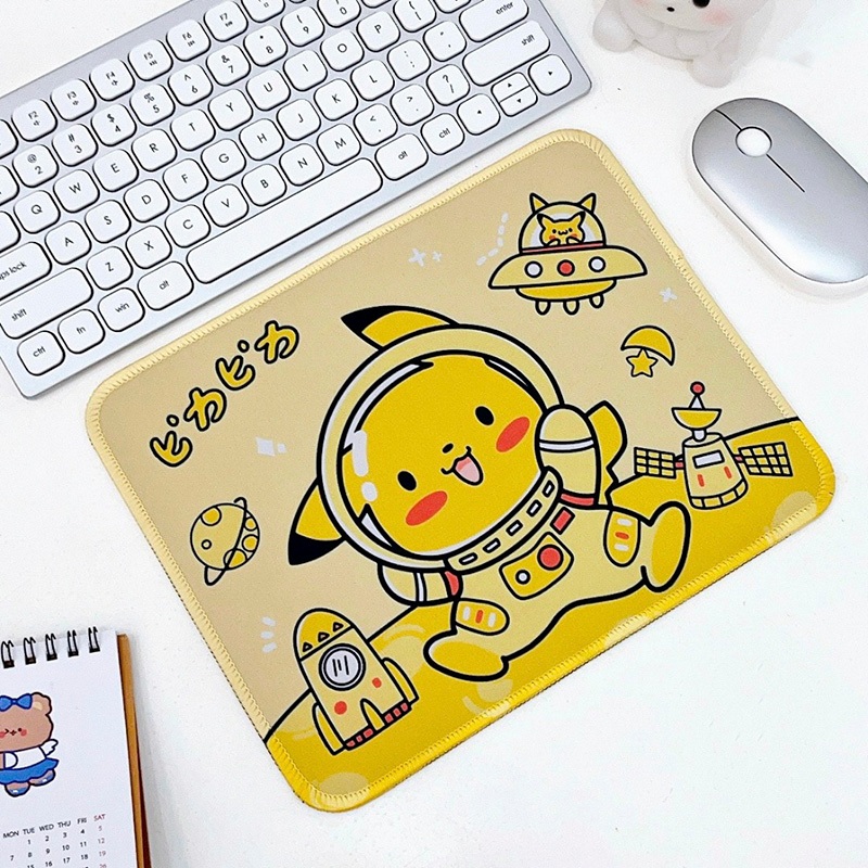 Lót Chuột, Bàn Di Chuột Nhỏ 21 x 26cm Dễ Thương Có Bo Viền - Mã 03
