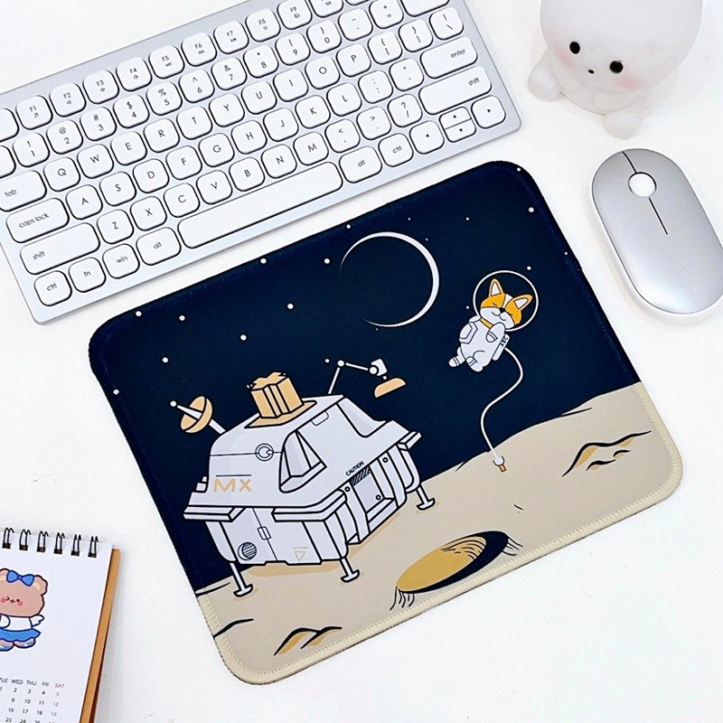 Lót Chuột, Bàn Di Chuột Nhỏ 21 x 26cm Dễ Thương Có Bo Viền - Mã 03