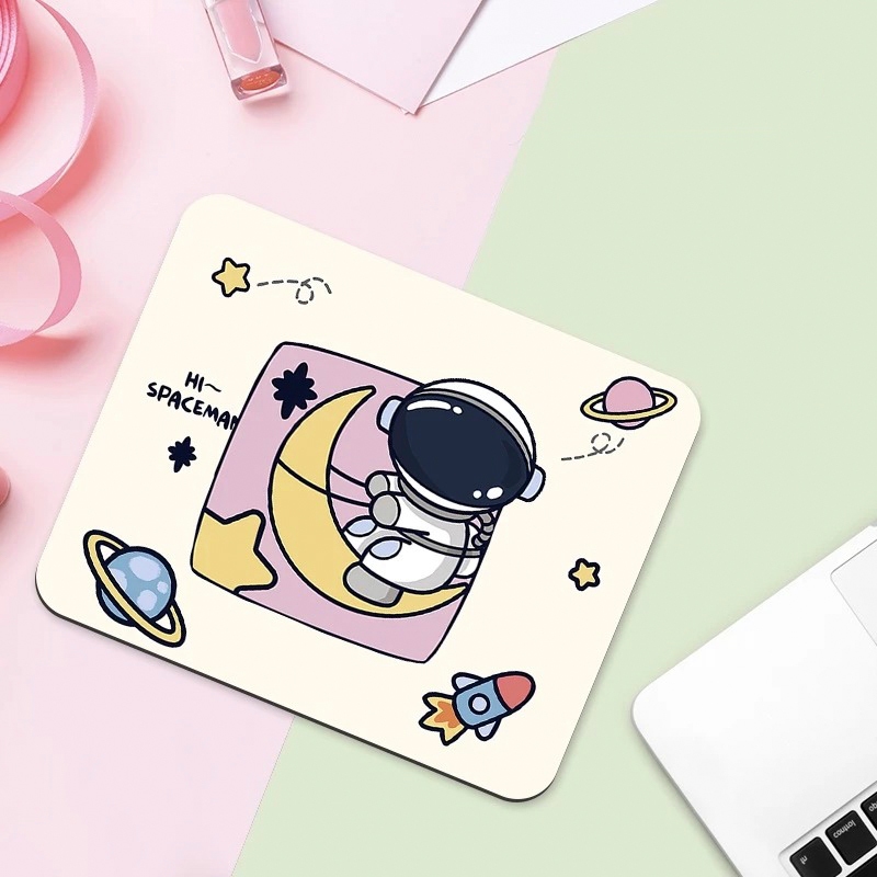 Lót Chuột, Bàn Di Chuột Nhỏ 21 x 26cm Dễ Thương Có Bo Viền - Mã 03