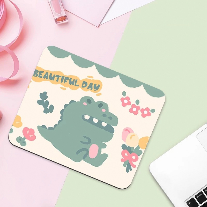 Lót Chuột, Bàn Di Chuột Nhỏ 21 x 26cm Dễ Thương Có Bo Viền - Mã 03