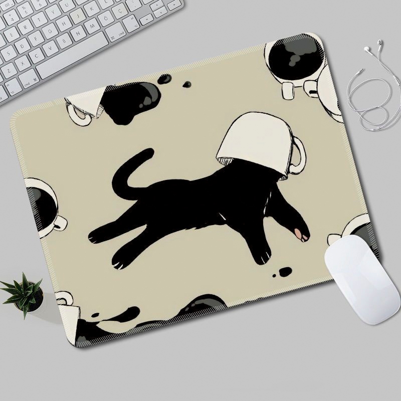 Lót Chuột, Bàn Di Chuột Nhỏ 21 x 26cm Dễ Thương Có Bo Viền - Mã 03