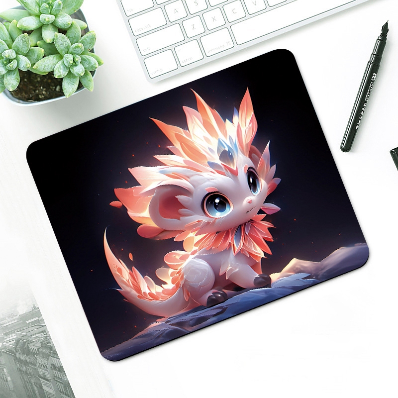 Lót Chuột, Bàn Di Chuột Nhỏ 21 x 26cm Dễ Thương Có Bo Viền - Mã 03