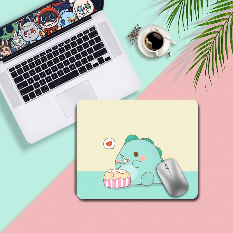 Lót Chuột, Bàn Di Chuột Nhỏ 21 x 26cm Dễ Thương Có Bo Viền - Mã 03
