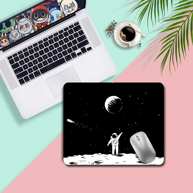Lót Chuột, Bàn Di Chuột Nhỏ 21 x 26cm Dễ Thương Có Bo Viền - Mã 03