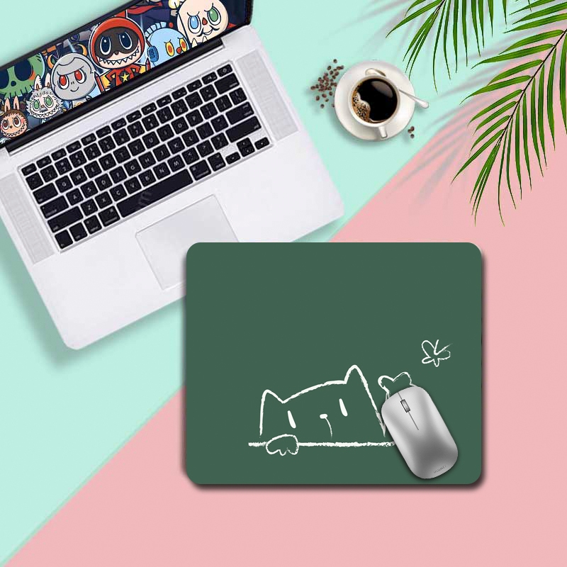 Lót Chuột, Bàn Di Chuột Nhỏ 21 x 26cm Dễ Thương Có Bo Viền - Mã 03