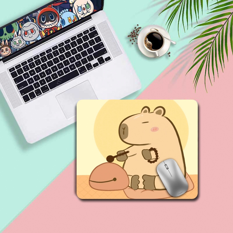 Lót Chuột, Bàn Di Chuột Nhỏ 21 x 26cm Dễ Thương Có Bo Viền - Mã 03