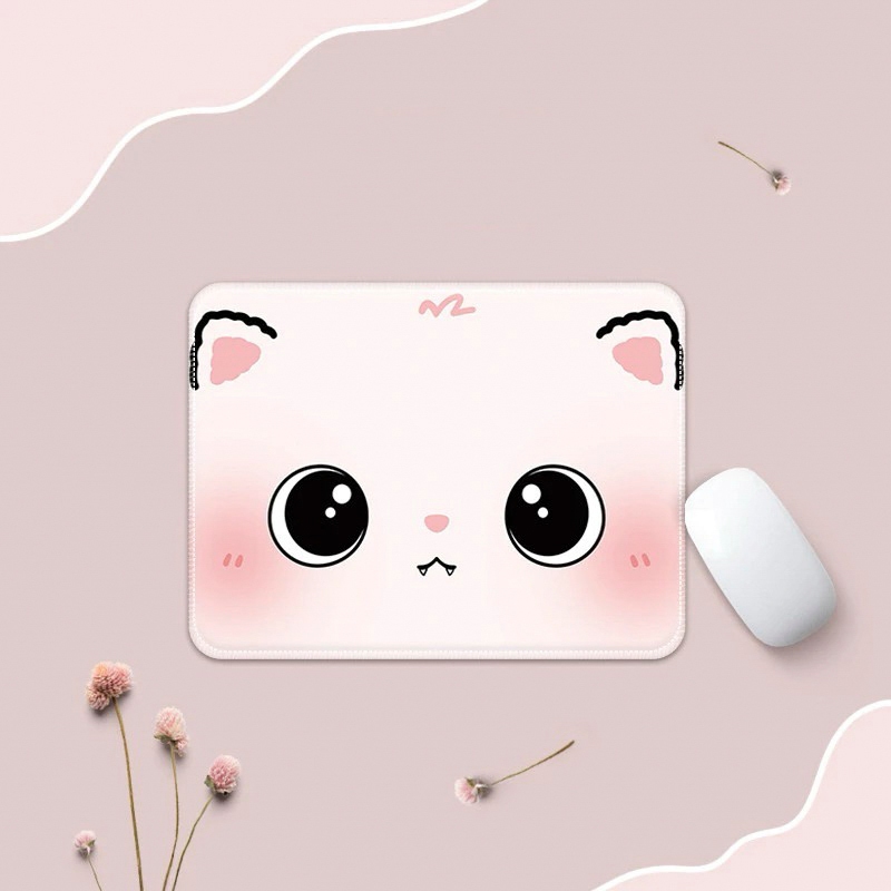 Lót Chuột, Bàn Di Chuột Nhỏ 21 x 26cm Dễ Thương Có Bo Viền - Mã 03